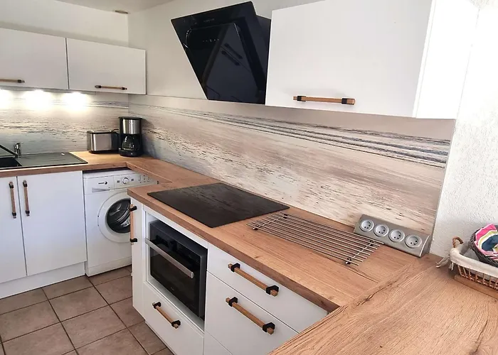 Сasa de vacaciones Rénovée, Climatisée, Piscine, Parking Privé, Proche Mer, Pour 6 Pers. - Fr-1-607-107 *